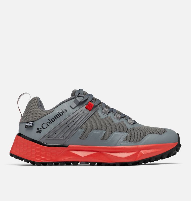 Thumbnail: Men's Facet 75 OutDry Hiking Shoe, Color: Ti Grey Steel, Spicy, image 1