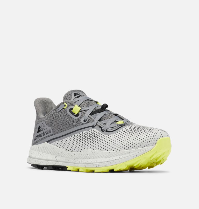 Thumbnail: Men's Montrail Trinity FKT Trail Running Shoe, Color: Grey Ice, Radiation, image 2