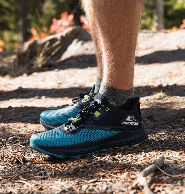 Men's Montrail Trinity FKT Trail Running Shoe, Color: Ocean Blue, Collegiate Navy, image 10
