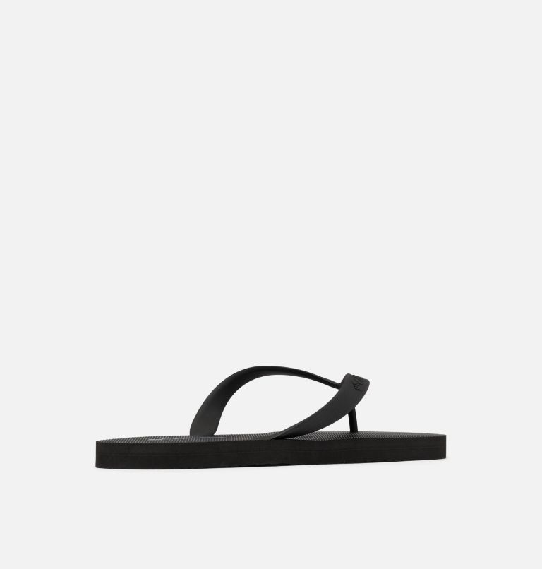 Men's Sun Trek Flip Flop, Color: Black, City Grey, image 9