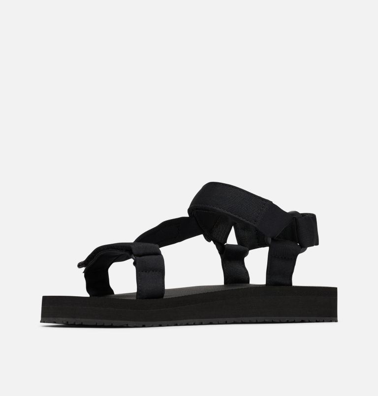 Men's Breaksider Sandal, Color: Black, Graphite, image 6