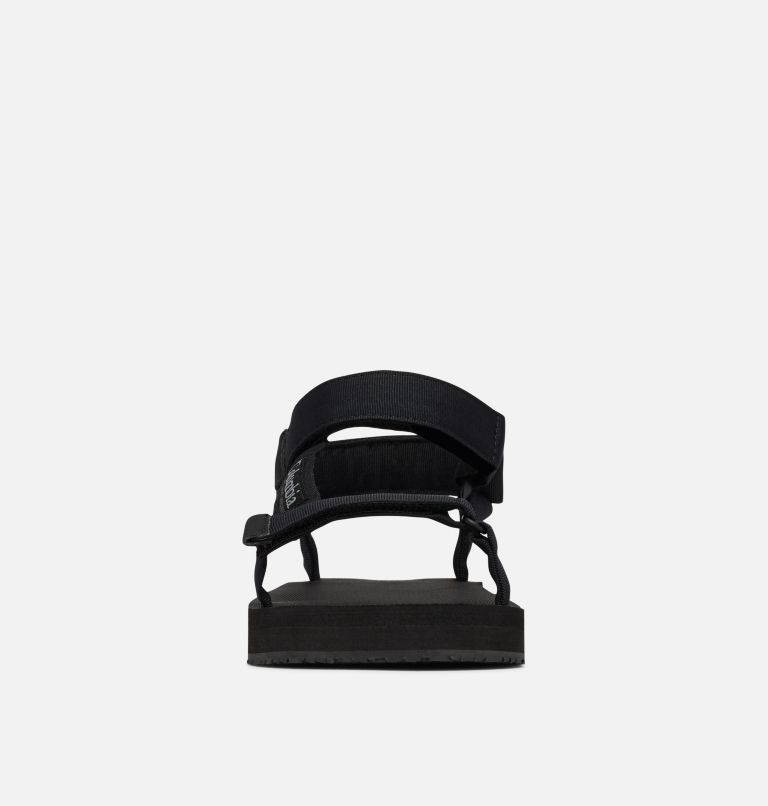 Men's Breaksider Sandal, Color: Black, Graphite, image 7