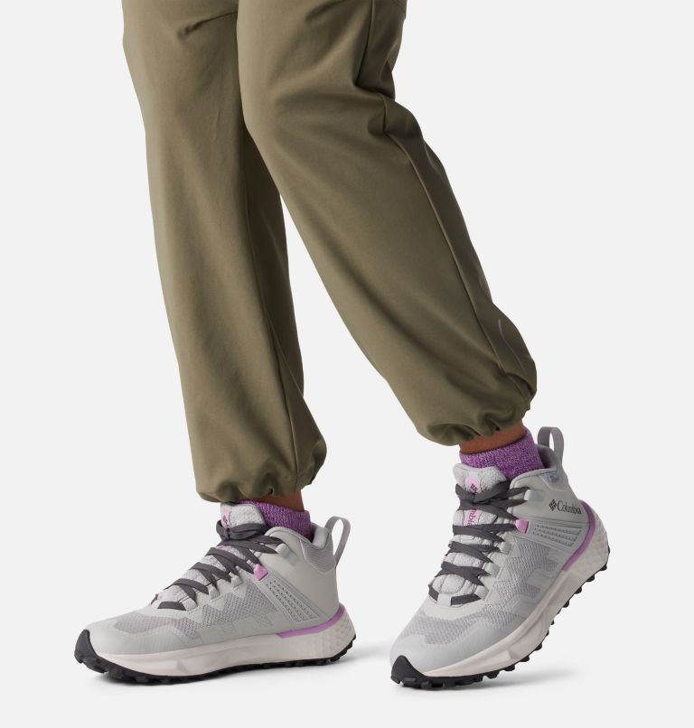 Women's Facet 75 Mid OutDry Shoe, Color: Grey Ice, Cosmos, image 10