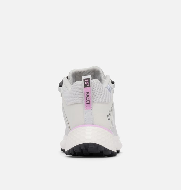 Women's Facet 75 Mid OutDry Shoe, Color: Grey Ice, Cosmos, image 2