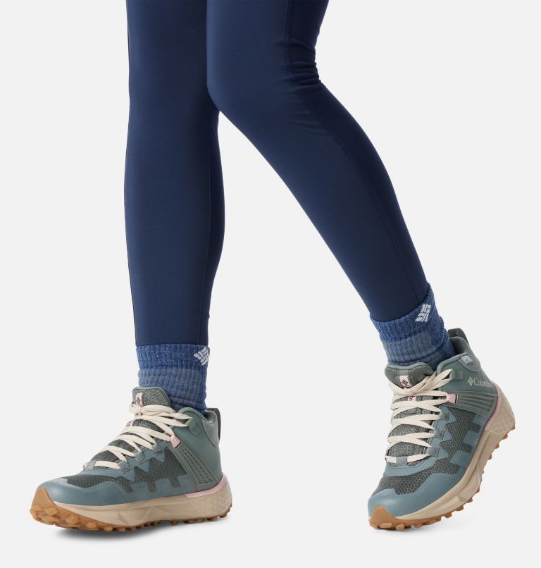 Women's Facet 75 Mid OutDry Shoe, Color: Sedona Sage, Dusty Pink, image 11