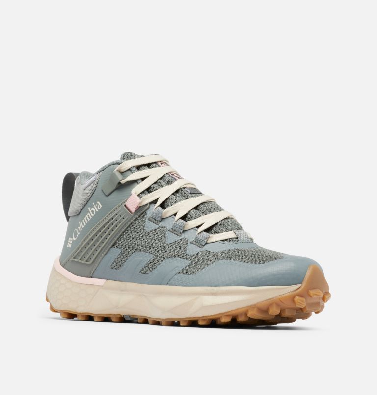 Thumbnail: Chaussure Facet 75 Mid OutDry Femme, Color: Sedona Sage, Dusty Pink, image 2