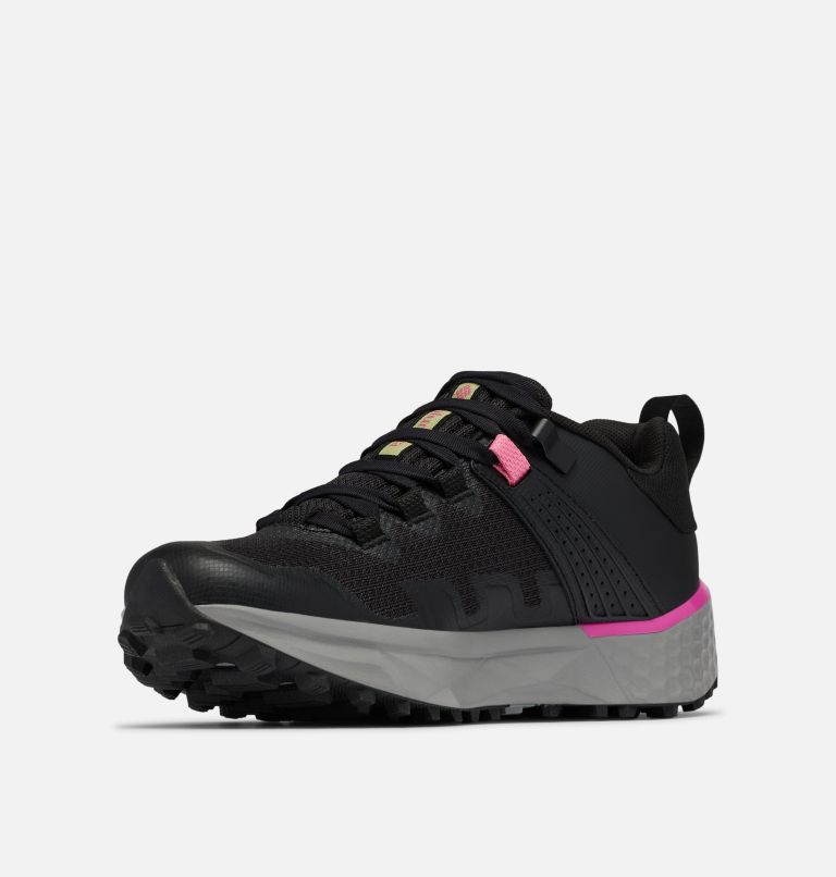 Women's Facet 75 Outdry Waterproof Hiking Shoe, Color: Black, Wild Geranium, image 6