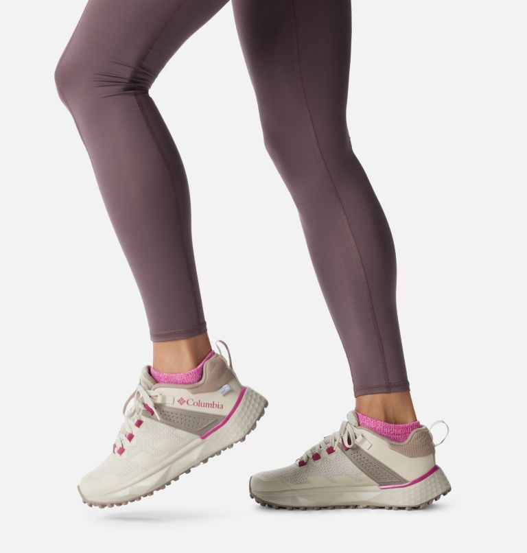 Women's Facet 75 Outdry Waterproof Hiking Shoe, Color: Dark Stone, Dark Fuchsia, image 10