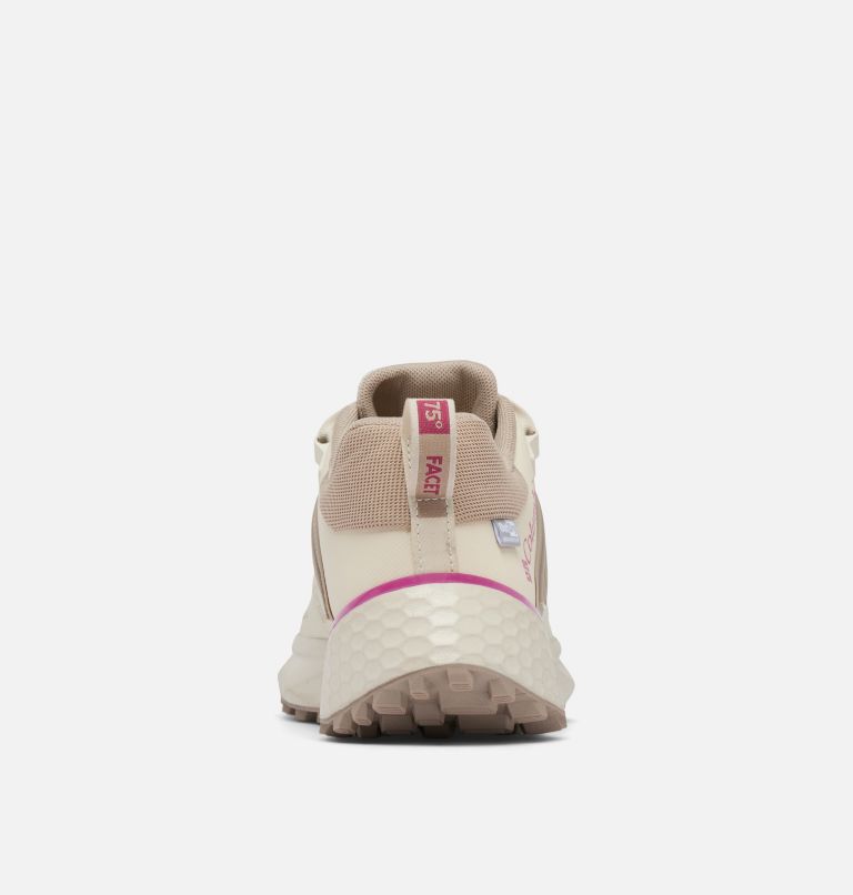 Women's Facet 75 Outdry Waterproof Hiking Shoe, Color: Dark Stone, Dark Fuchsia, image 2
