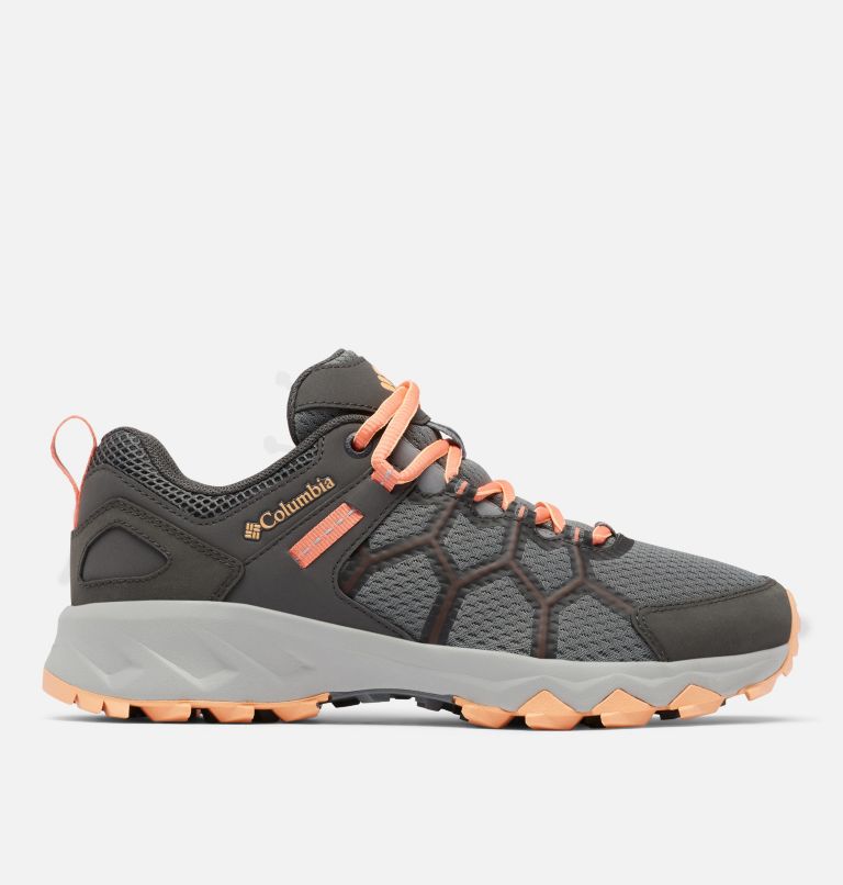 Columbia Zapatillas Trekking Mujer - Peakfreak II Mid Outdry - Dark  Grey/Dark Coral