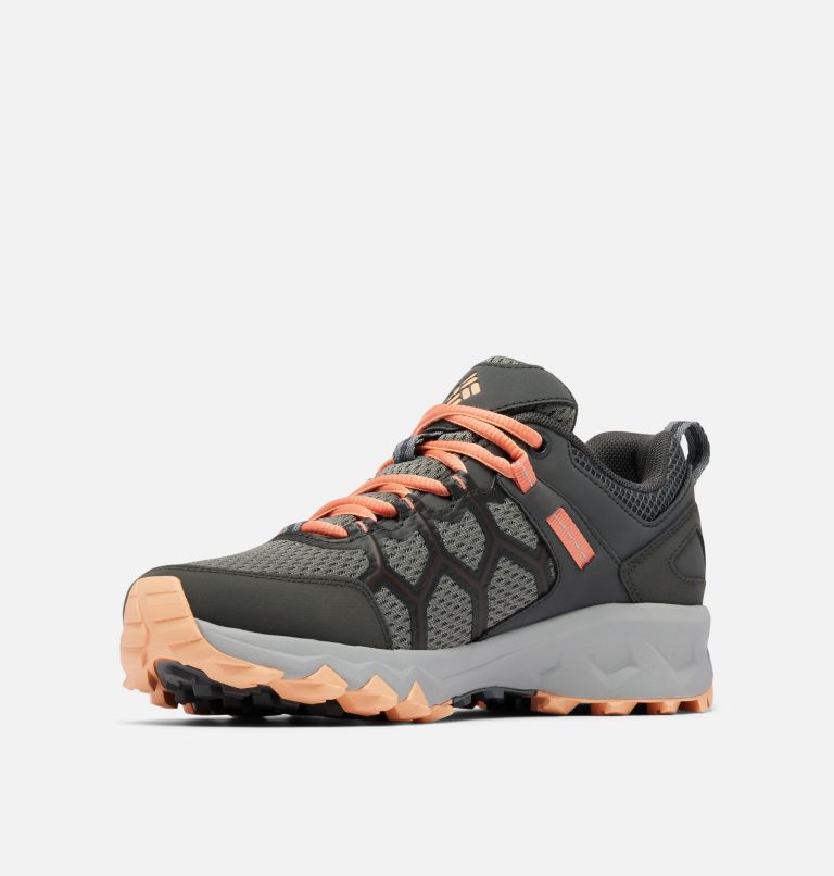 Columbia Zapatillas Trekking Mujer - Peakfreak II Mid Outdry - Dark  Grey/Dark Coral