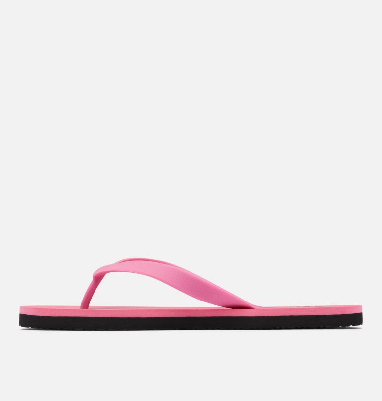 Women's Sun Trek Flip Flop, Color: Wild Geranium, Black, image 5