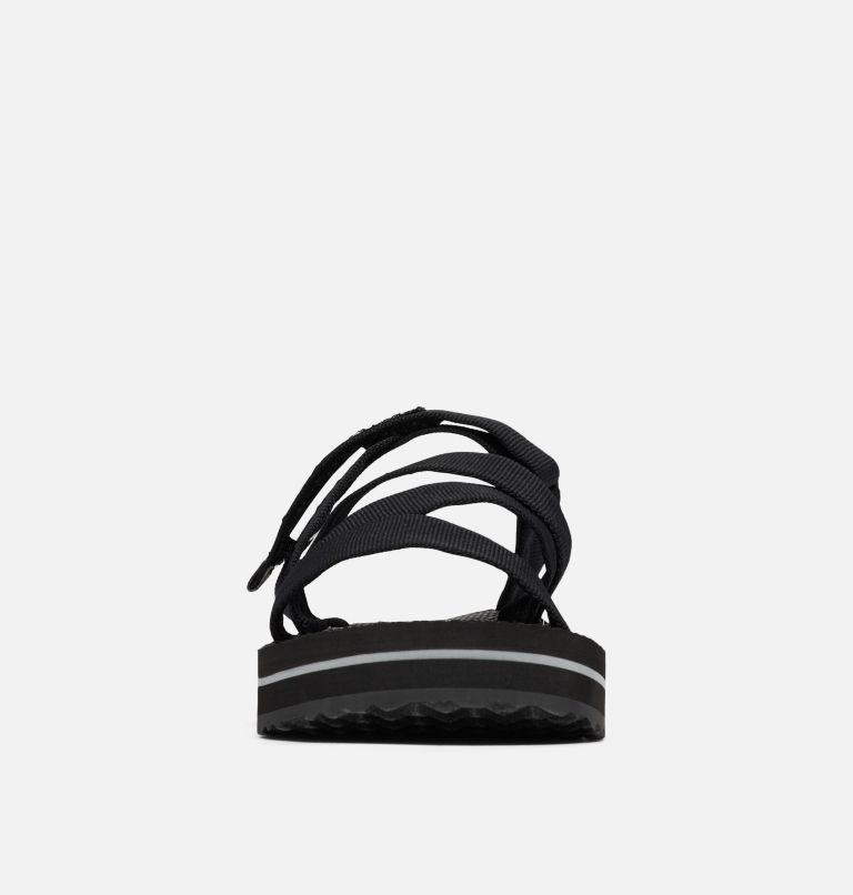 Women's Alava Slide Sandal, Color: Black, Steam, image 7