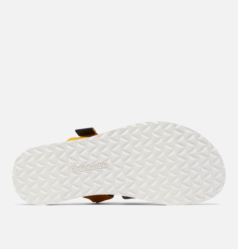 Women's Alava slide sandal, Color: Golden Yellow, Snowcap, image 4