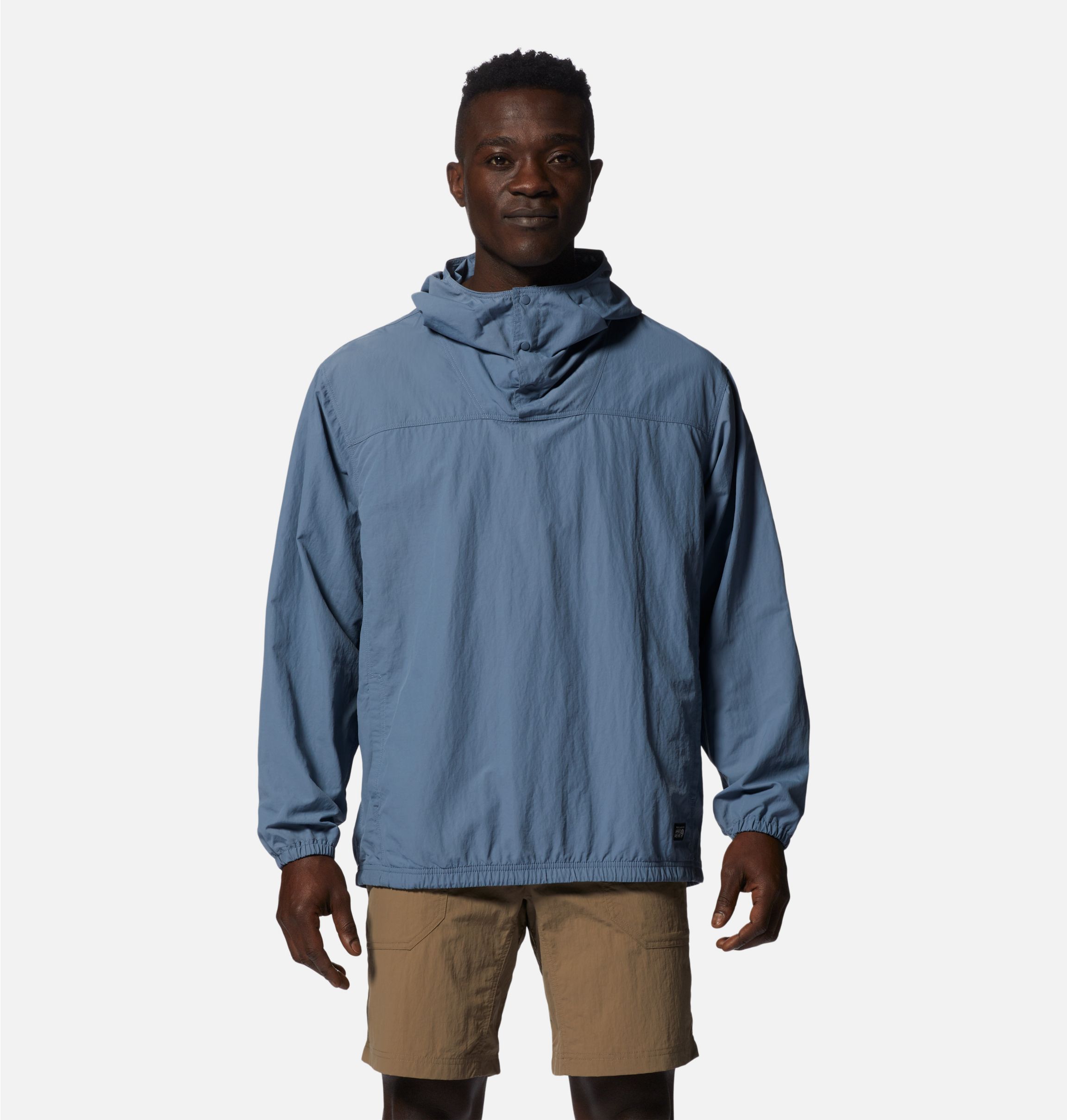 Mountain Hardwear Stryder Anorak Mens Light Zinc M