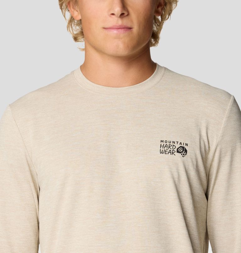 Men's Sunblocker Long Sleeve, Color: Sandblast Heather, image 4