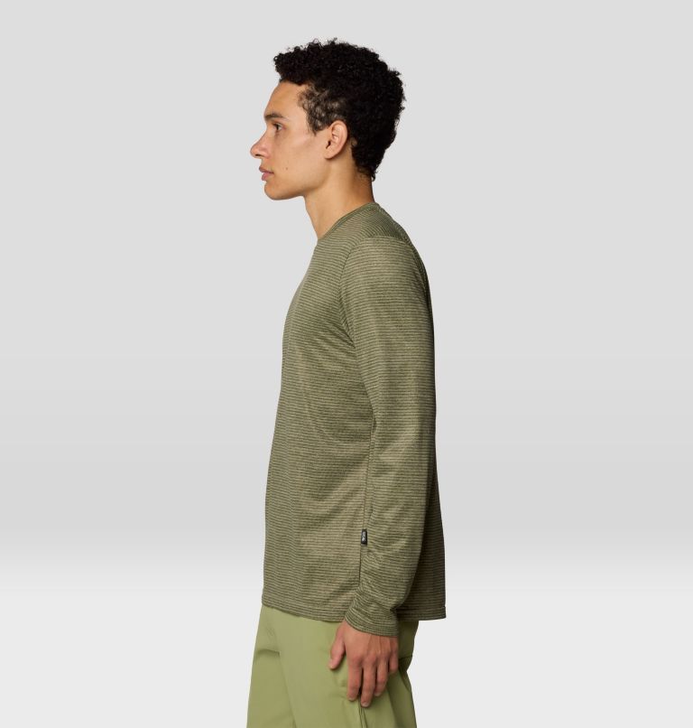 Men's Sunblocker Long Sleeve, Color: Mantis Heather, image 4