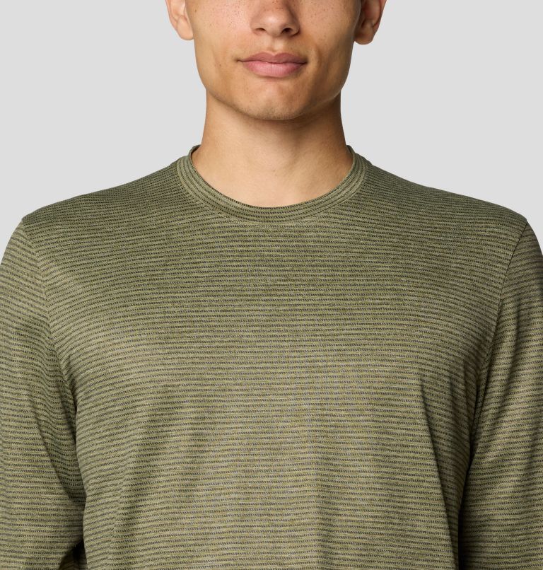 Men's Sunblocker Long Sleeve, Color: Mantis Heather, image 5