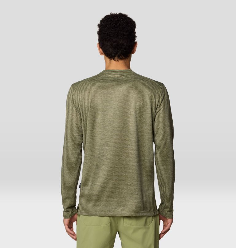 Men's Sunblocker Long Sleeve, Color: Mantis Heather, image 3
