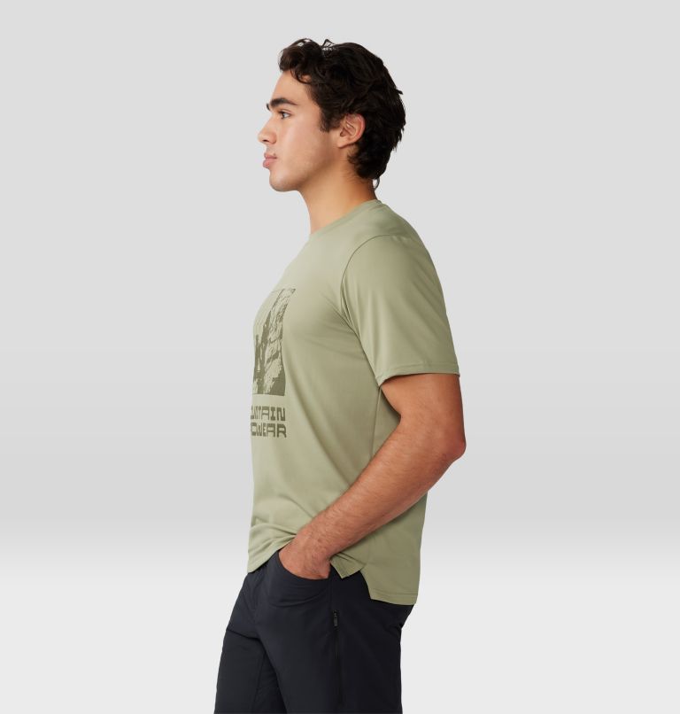 Men's Sunblocker Short Sleeve, Color: Mantis, image 3