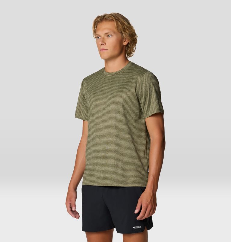Men's Sunblocker Short Sleeve, Color: Mantis Heather, image 6