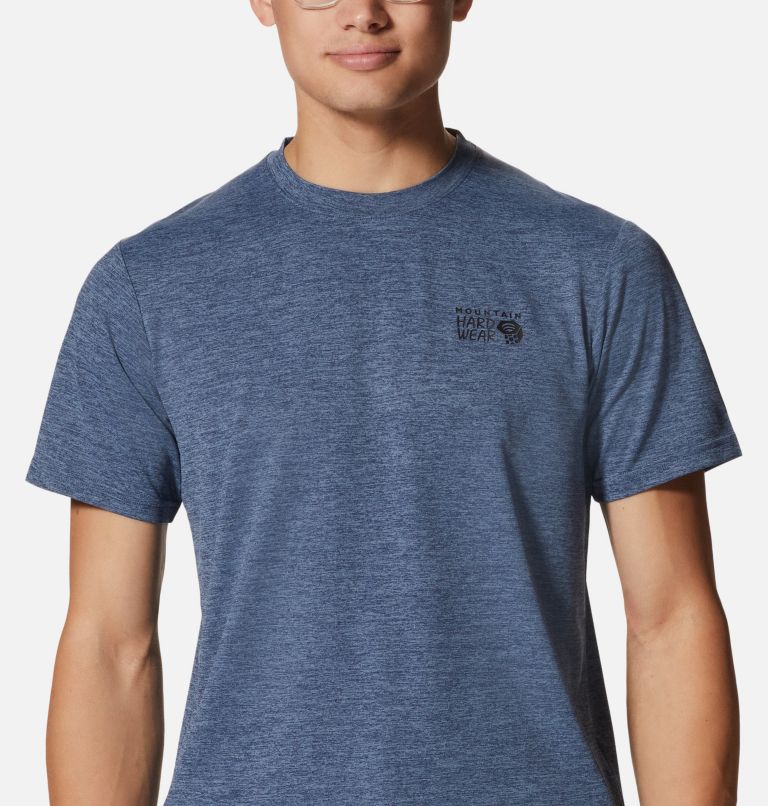 T-shirt à manches courtes Sunblocker Homme, Color: Zinc Heather, image 4