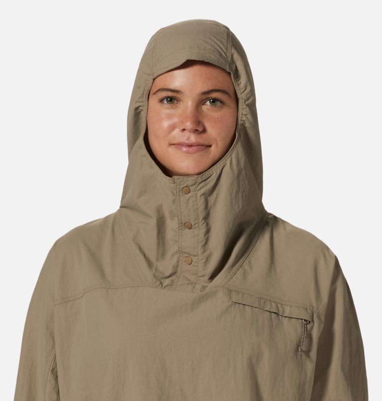 Women's Stryder Anorak, Color: Khaki, image 4