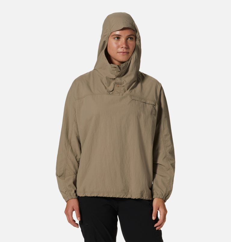 Women's Stryder Anorak, Color: Khaki, image 1