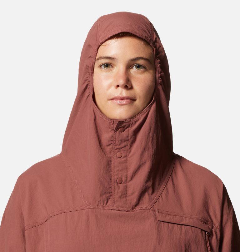 Thumbnail: Women's Stryder Anorak, Color: Clay Earth, image 4