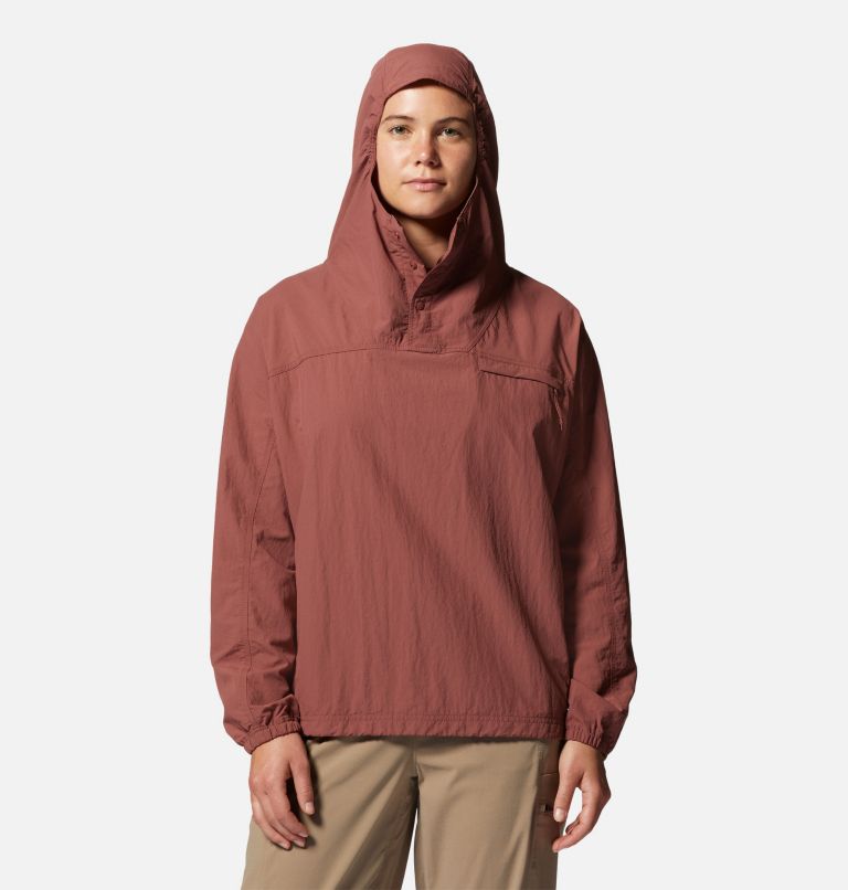 Women's Stryder Anorak, Color: Clay Earth, image 5