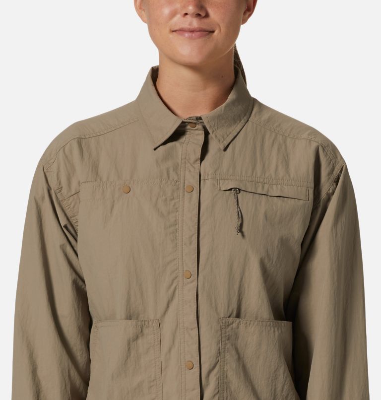 Chemise à manches longues Stryder Femme, Color: Khaki, image 4
