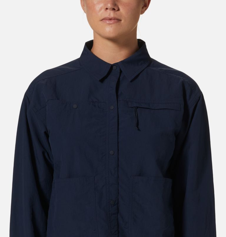 Stryder Long Sleeve Shirt | 406 | L, Color: Dark Zinc, image 4