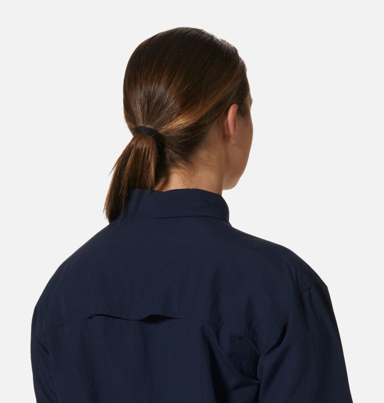 Women's Stryder Long Sleeve Shirt, Color: Dark Zinc, image 5