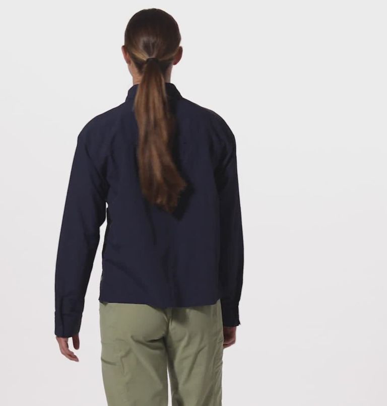Stryder Long Sleeve Shirt | 406 | L, Color: Dark Zinc