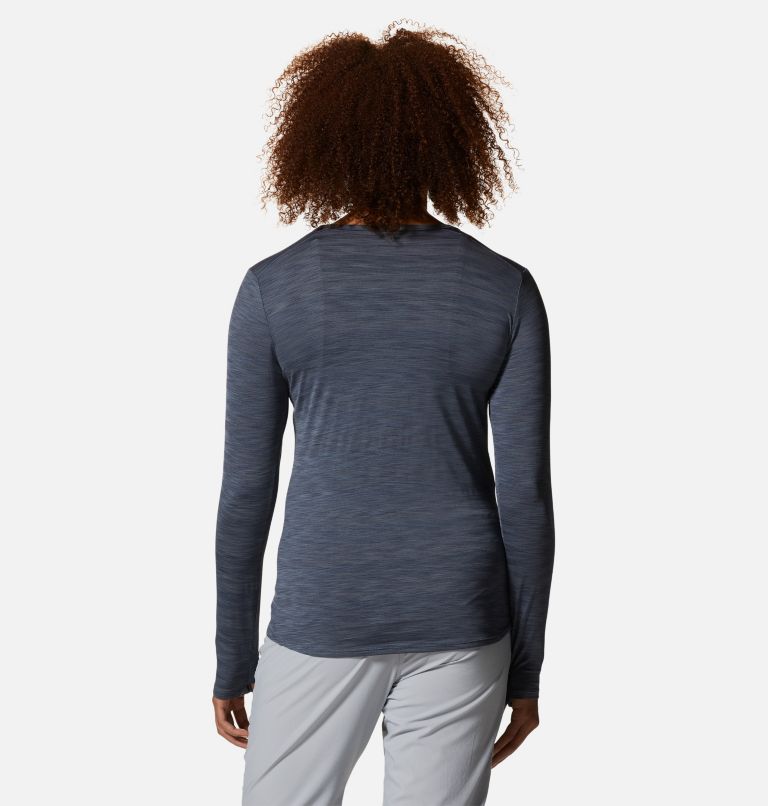 T-shirt à manches longues Mighty Stripe Femme, Color: Blue Slate, image 2