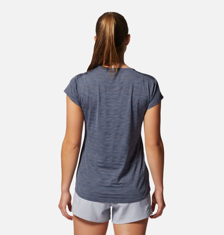 Thumbnail: T-shirt à manches courtes Mighty Stripe Femme, Color: Blue Slate, image 2