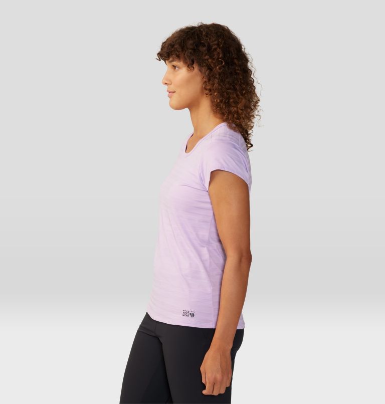 T-shirt à manches courtes Mighty Stripe Femme, Color: Wisteria, image 3