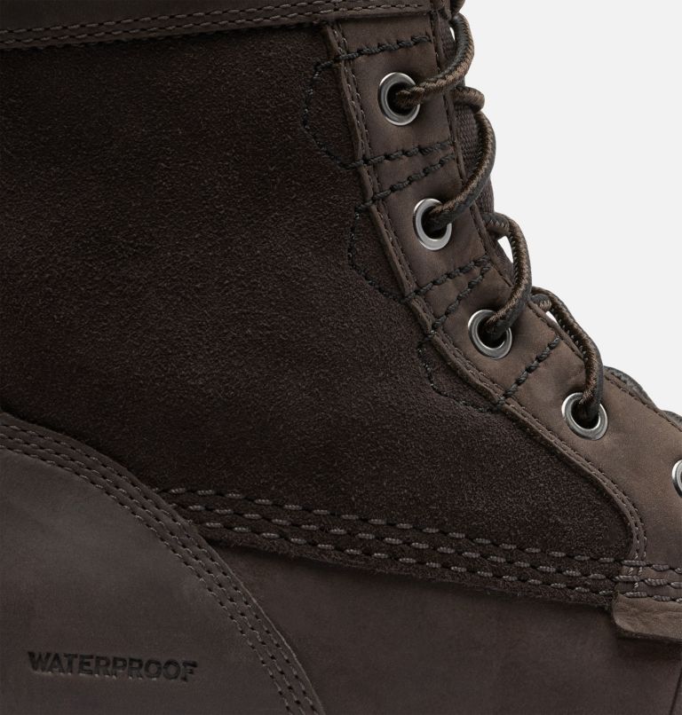 Men's Carson Storm Waterproof Winter Boot, Color: Blackened Brown, Khaki II, image 9