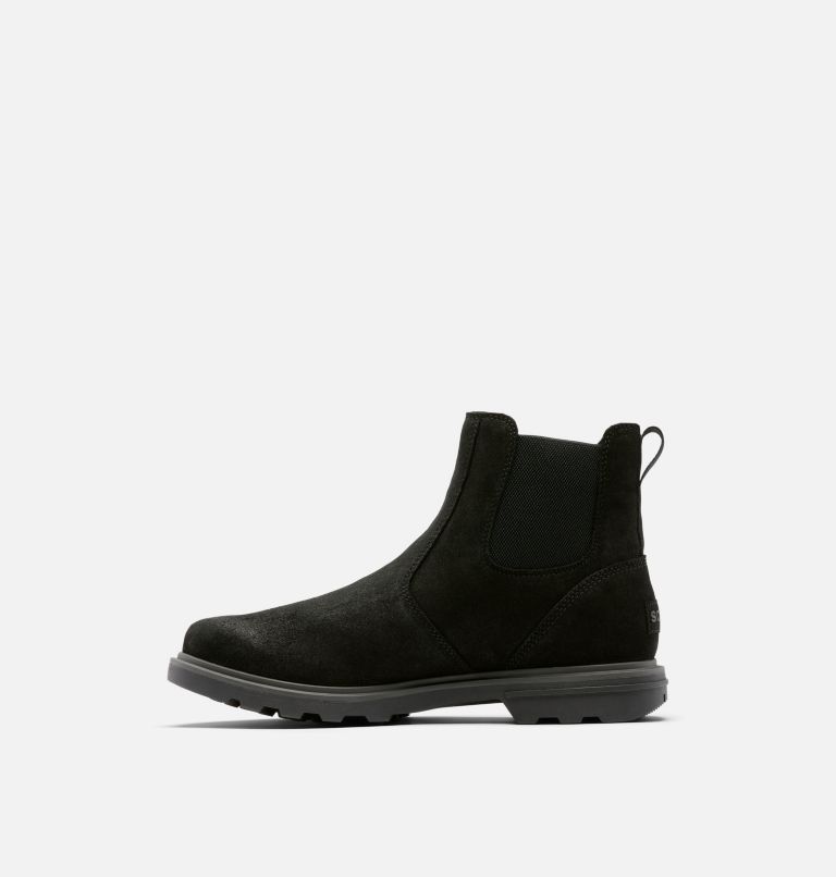 Men's Carson Chelsea Boot, Color: Black, Jet, image 4