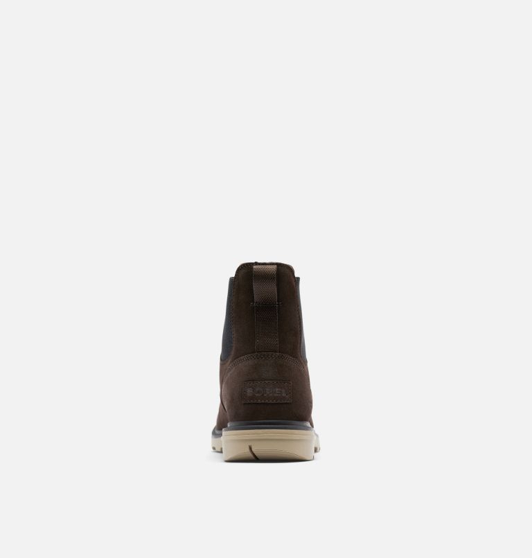 Men's Carson Chelsea Boot, Color: Blackened Brown, Khaki II, image 3