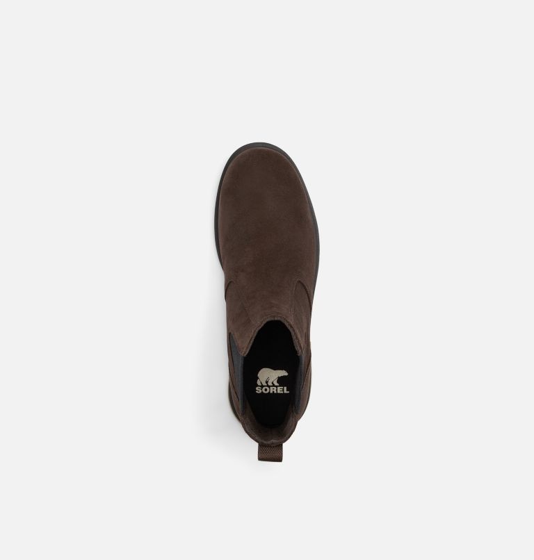 Men's Carson Chelsea Boot, Color: Blackened Brown, Khaki II, image 5
