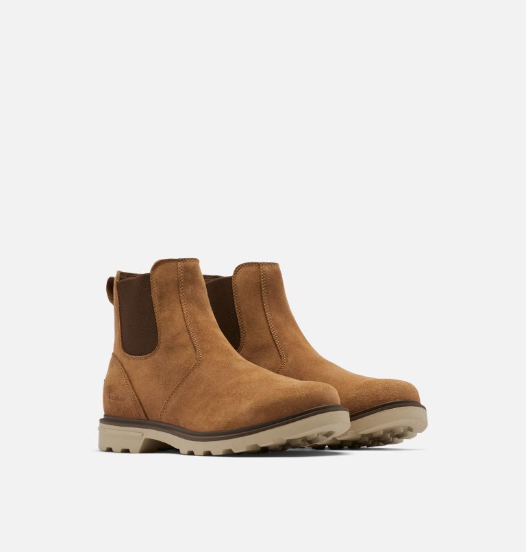 Mens camel chelsea on sale boots