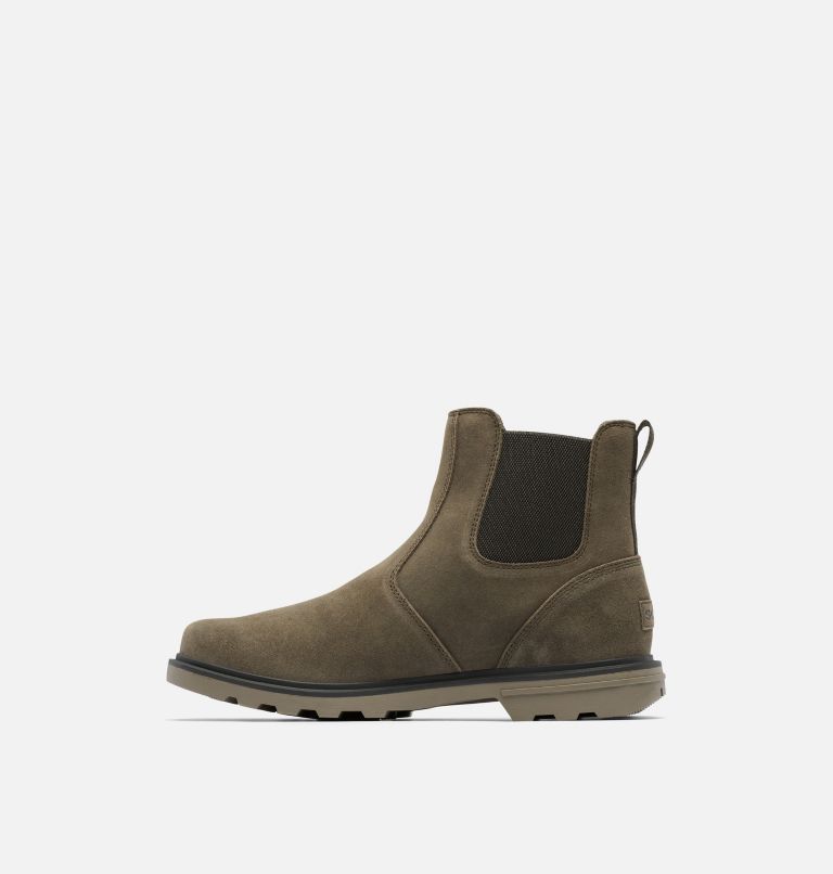 Camel Men's Suede Chelsea Boot 13 / Camel