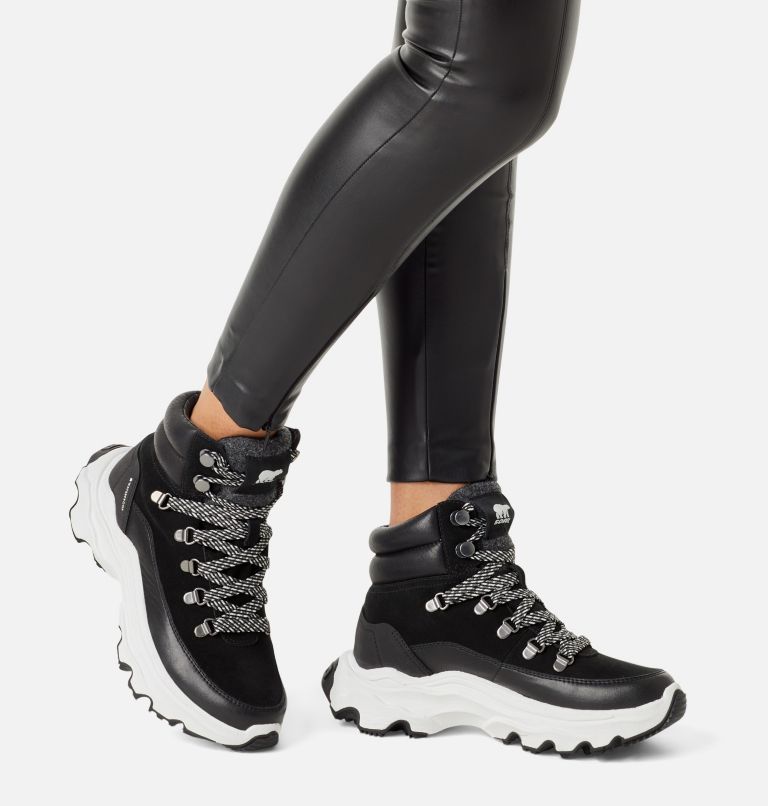 Women's Kinetic Breakthru Conquest Sneaker Boot, Color: Black, Sea Salt, image 8