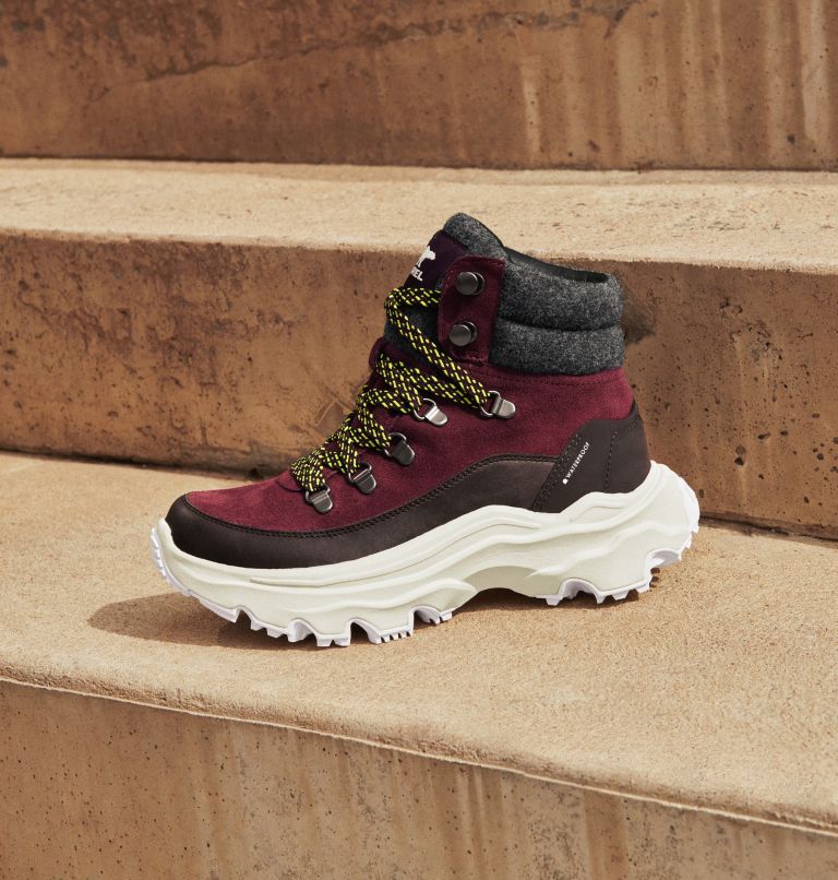 Thumbnail: Women's Kinetic Breakthru Conquest Sneaker Boot, Color: New Cinder, Bloodstone, image 9