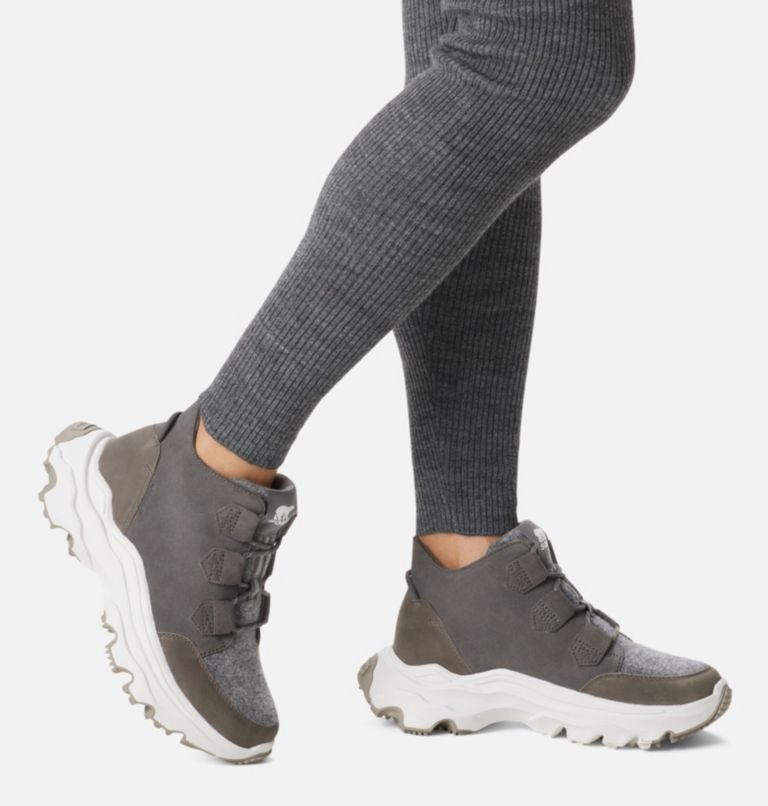 Thumbnail: Women's Kinetic Breakthru Caribou Sneaker Boot, Color: Quarry, Sea Salt, image 8
