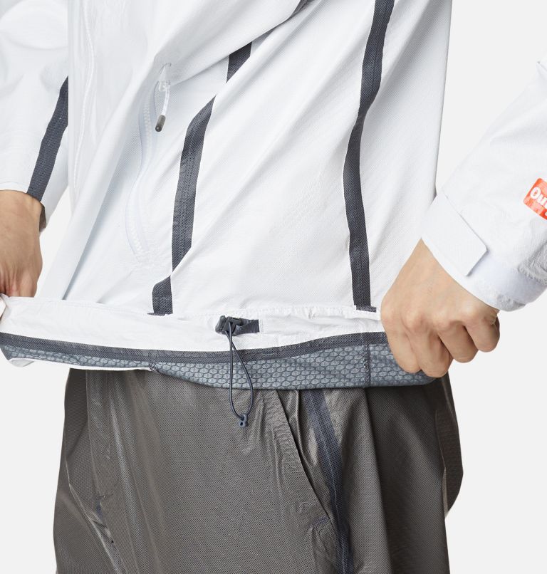 Men's OutDry Extreme Mesh Golf Jacket, Color: White, Graphite, image 8