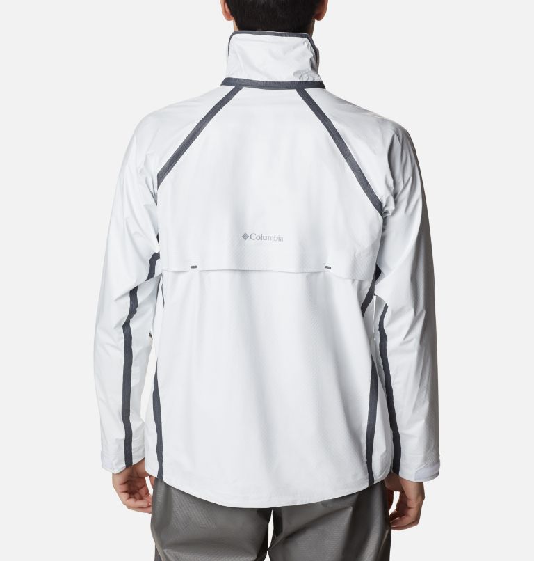 Men's OutDry Extreme Mesh Golf Jacket, Color: White, Graphite, image 2