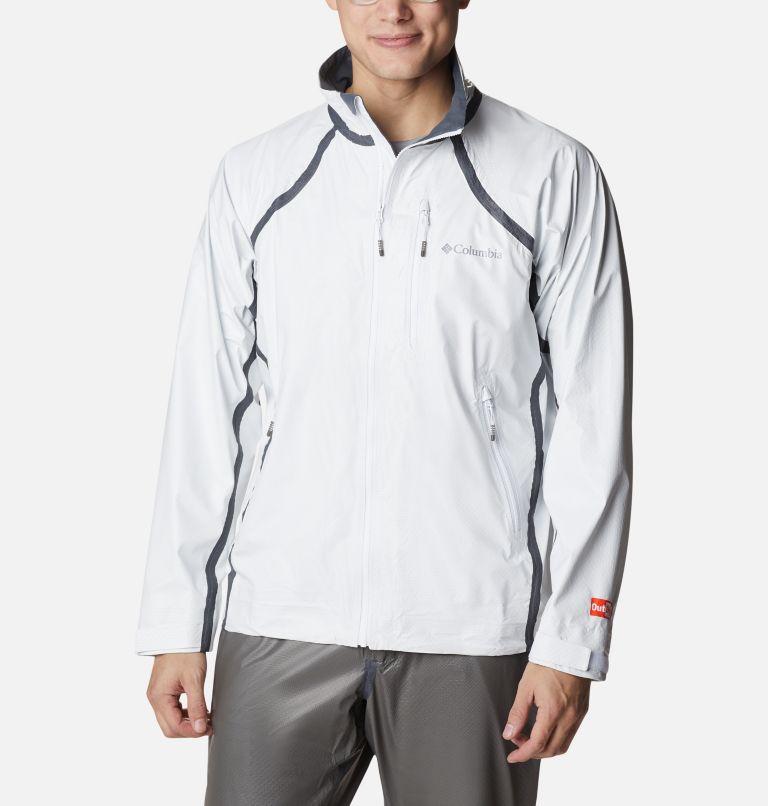 Men's OutDry Extreme Mesh Golf Jacket, Color: White, Graphite, image 1