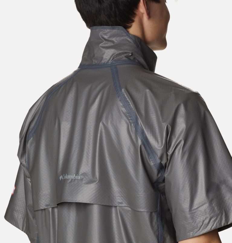 Men's OutDry Extreme Mesh Half Zip Golf Shirt, Color: City Grey, Key West, image 5
